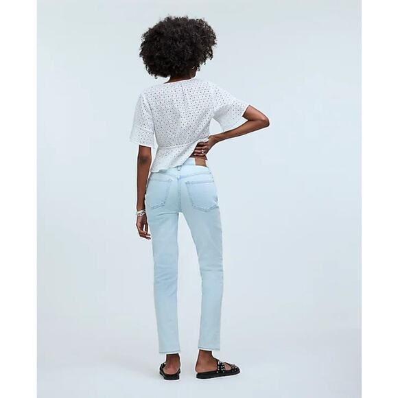 Madewell The Perfect Vintage Jeans High Rise Tapered Leg Chestnut Wash NWT 31 - Picture 4 of 12